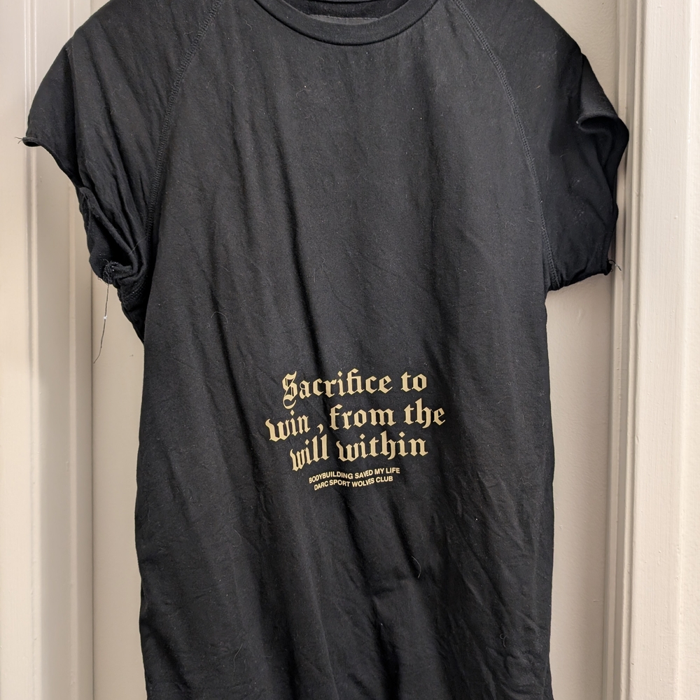 Black Graphic T-Shirt